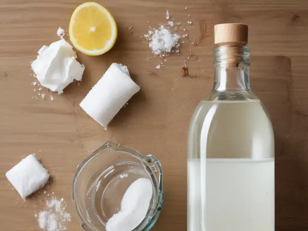 5 Recipes for Homemade Natural Cleaners