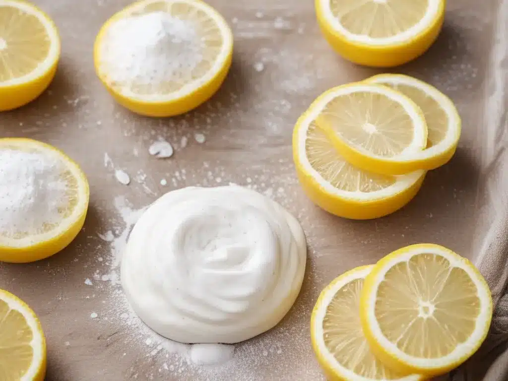 Banish Grease and Grime with Baking Soda and Lemon