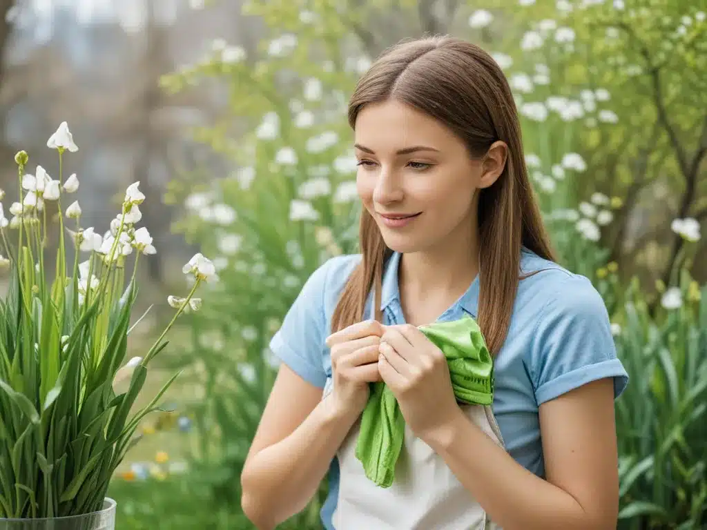 Beat Allergies with Spring Cleaning