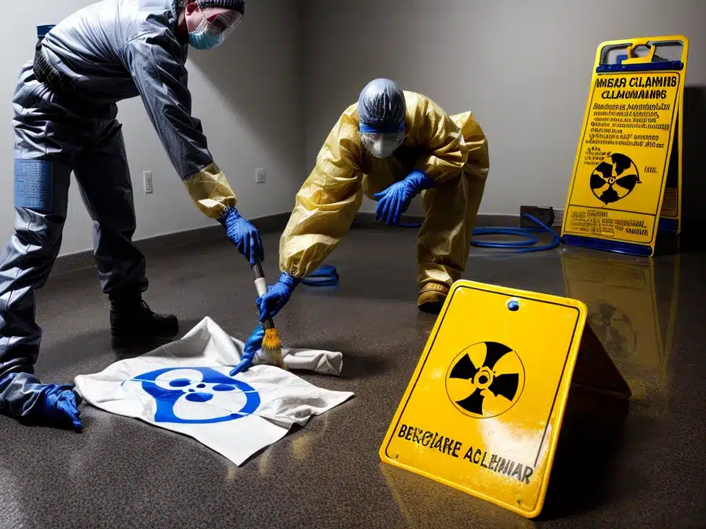 Biohazard Cleanup – What You Need to Know