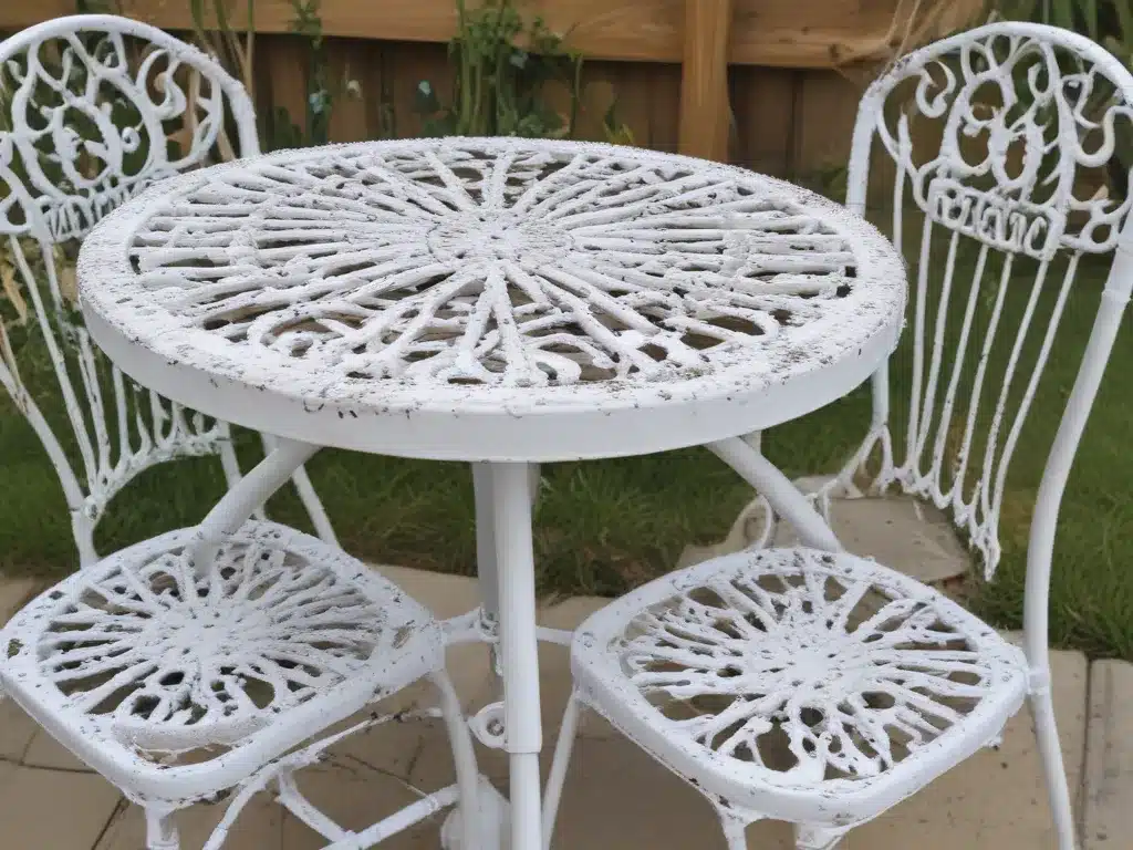 Blast Away Grime on Outdoor Furniture With Baking Soda