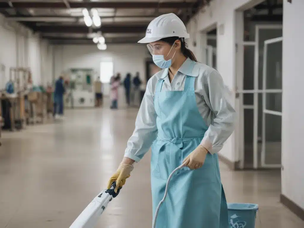 Can Wearable Tech Protect Cleaners From Hazardous Chemicals?