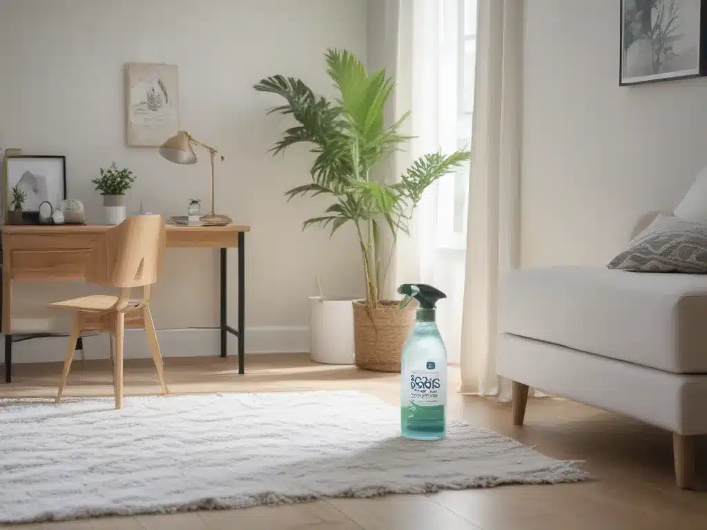 Clean And Deodorize Rooms Without Harsh Chemicals