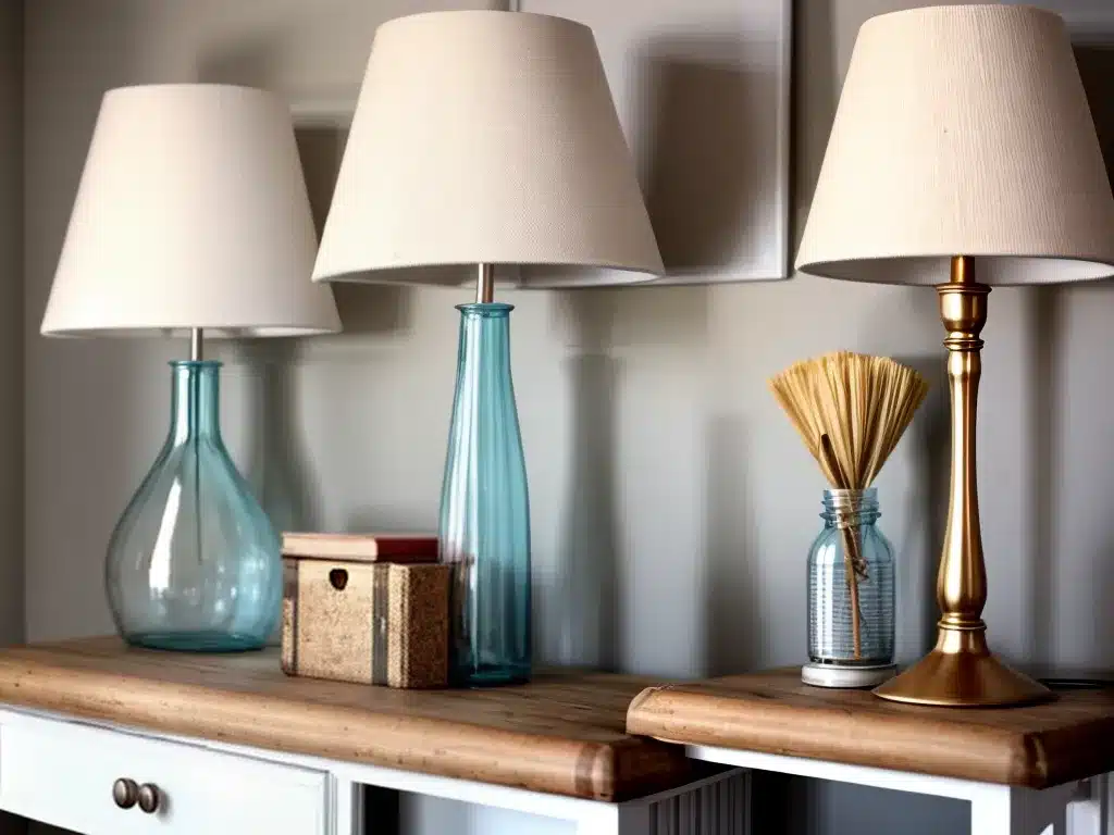 Clean Lampshades and Lamp Bases for a Dust-Free Glow