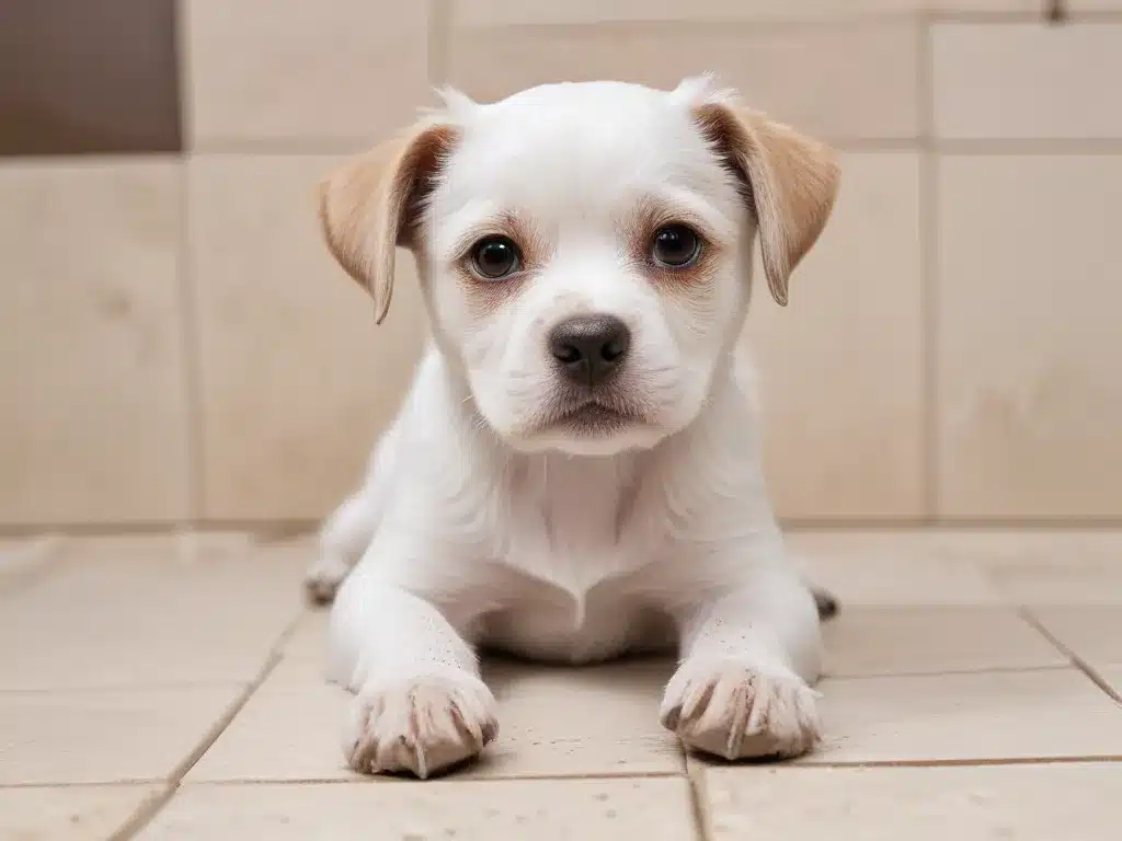 Clean Tile Grout Without Bothering Your Pets