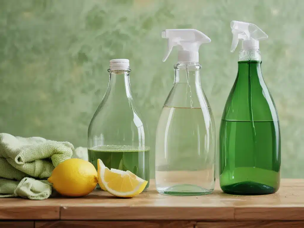 Cleaning Green: Using Natural Ingredients for a Chemical-Free Clean