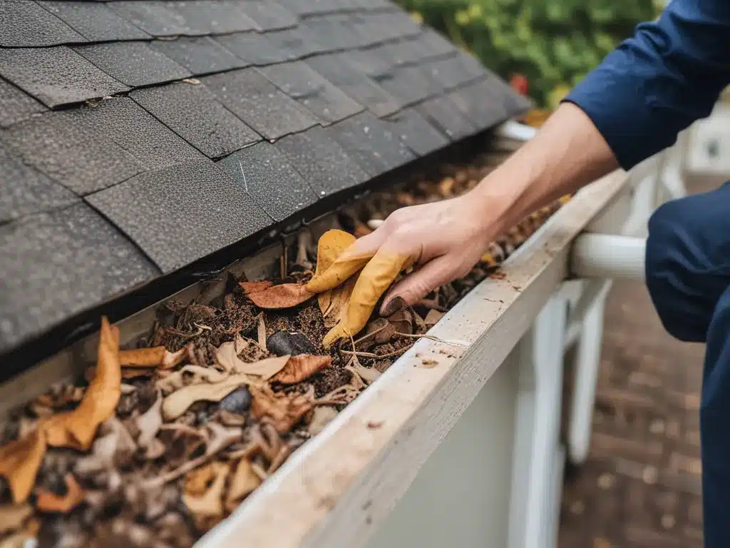 Cleaning Out Clogged Gutters Properly