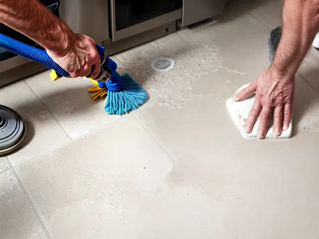 Cleaning Tile and Grout – The Easy Way