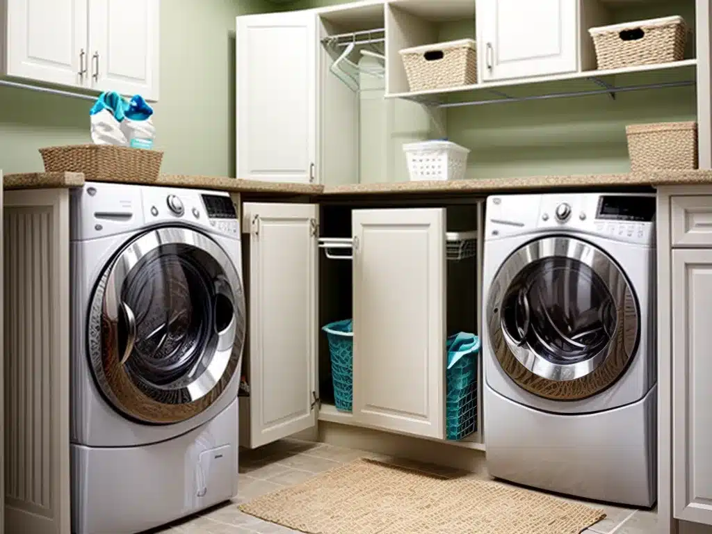 Cleaning and Organizing Your Laundry Room