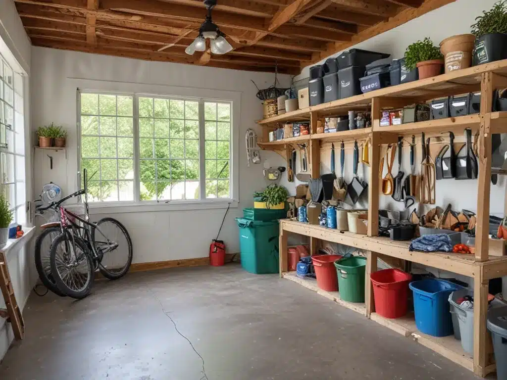 Cleaning and Organizing the Garage for Spring Gardening