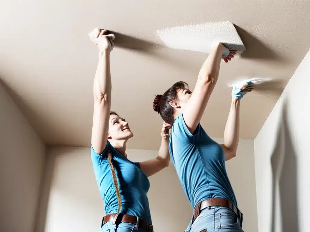 Clear The Cobwebs: Cleaning Ceilings And Walls