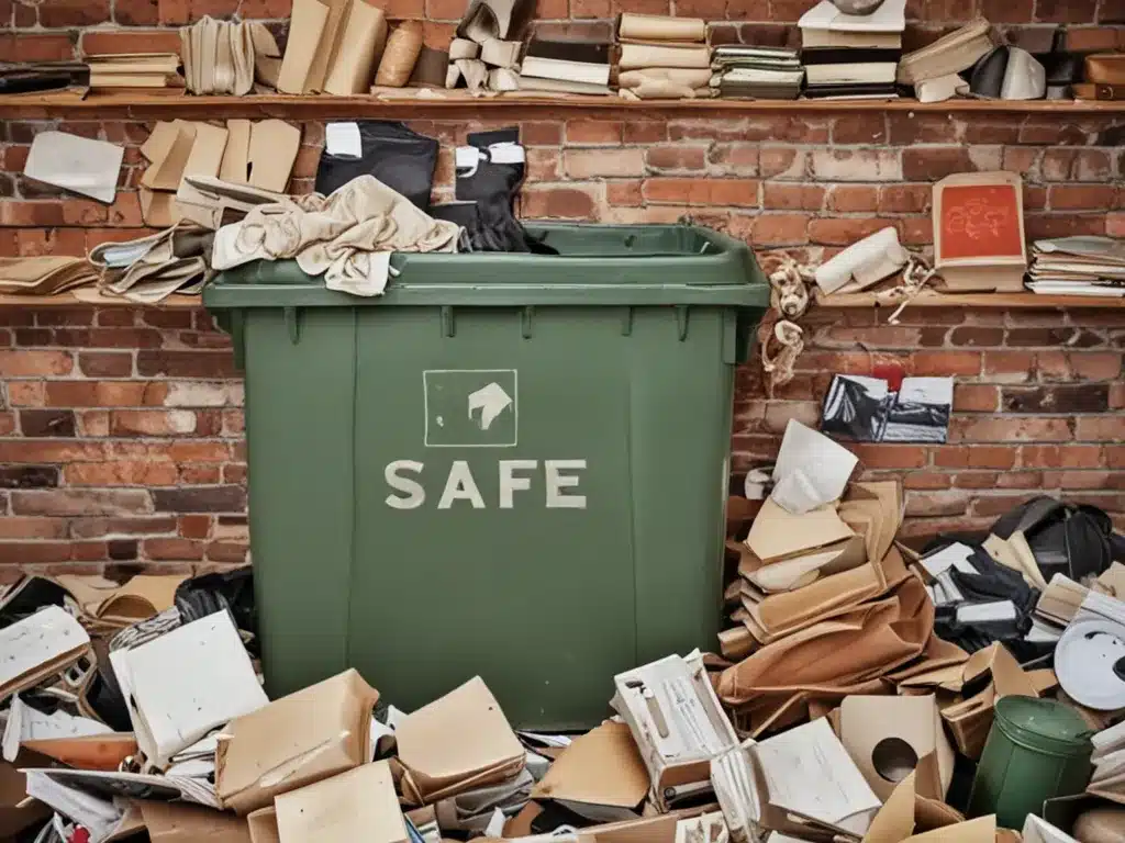Clearing Out Clutter: The Dos and Donts of Safe Large Item Disposal