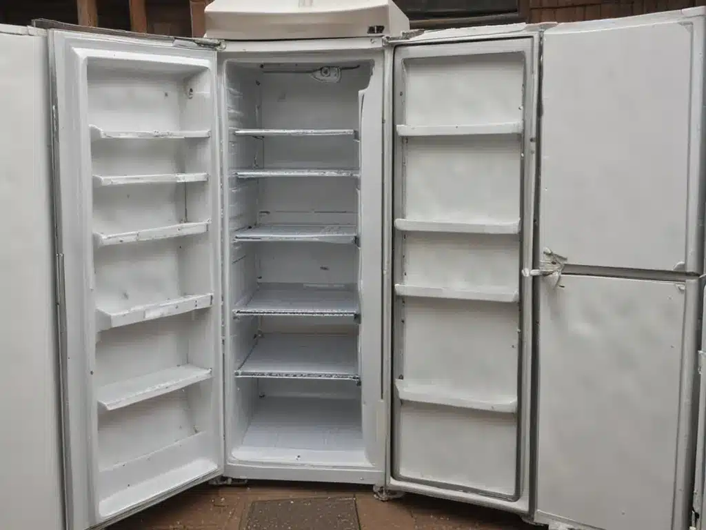 Clearing Out Old Fridges and Freezers