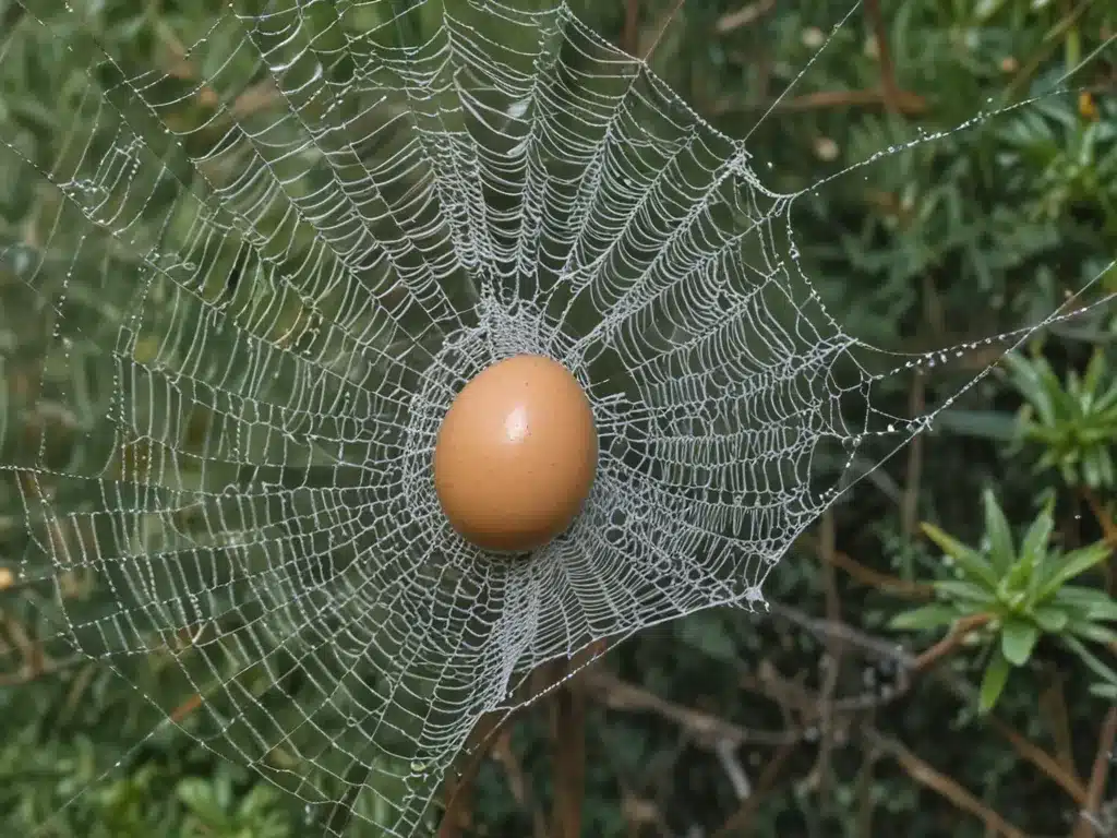Clearing Spider Webs and Egg Sacs