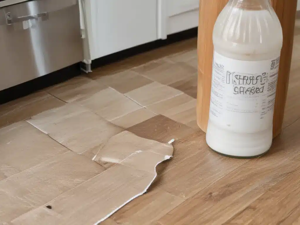 Create Homemade Floor Cleaner from Simple Pantry Staples