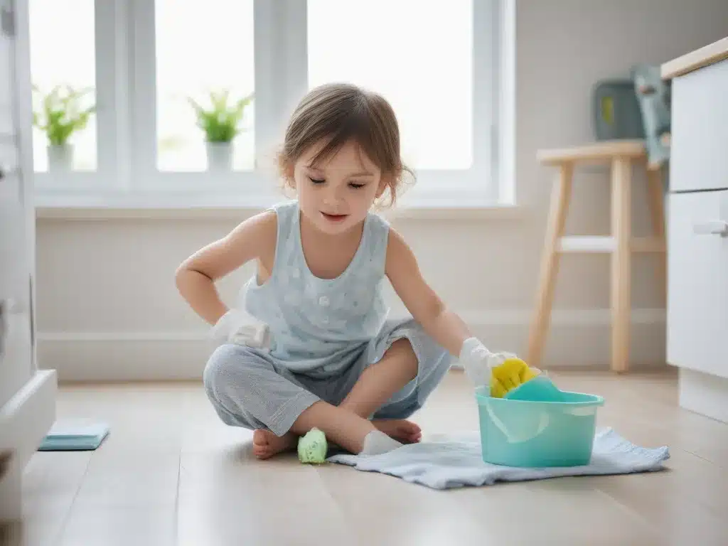 Create a Child-Friendly Clean Home Routine