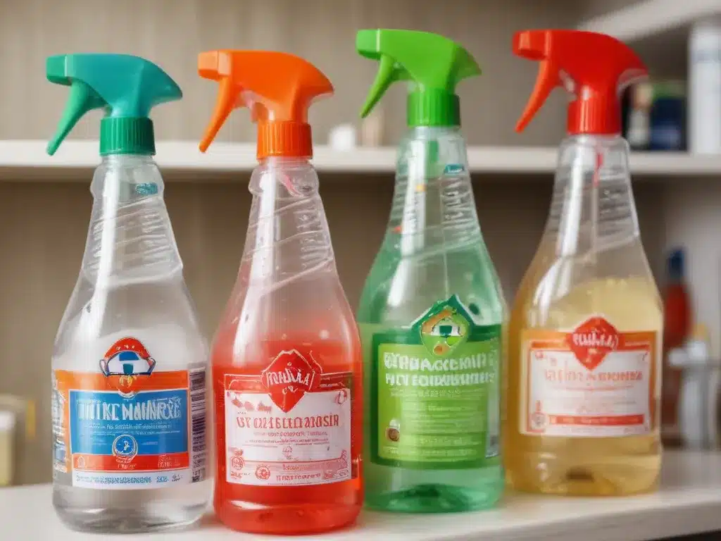 Cut Chemicals with Vinegar-Based Cleaners