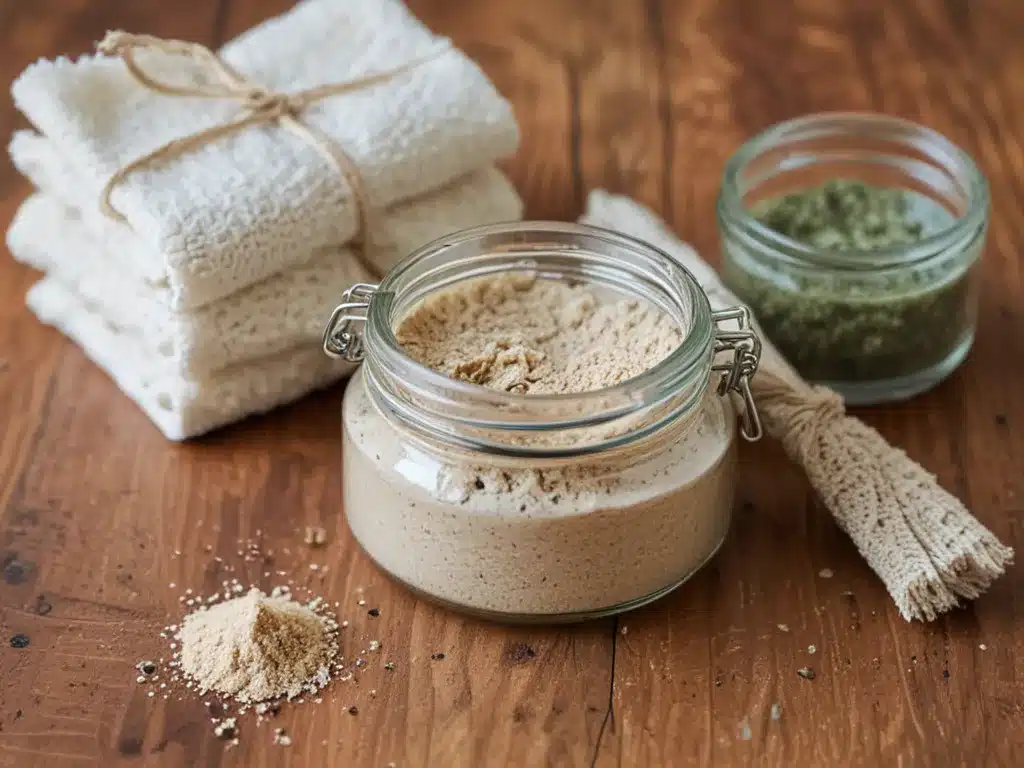 DIY Natural Scrubs And Cloths