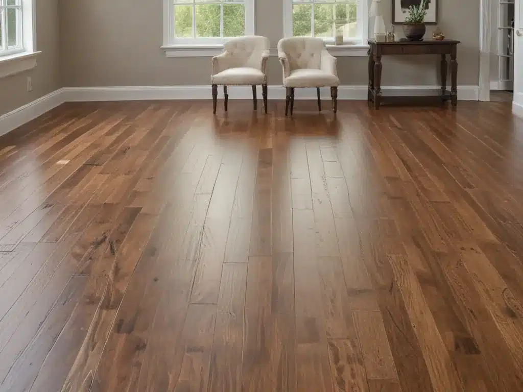 Deep Clean Hardwood Floors