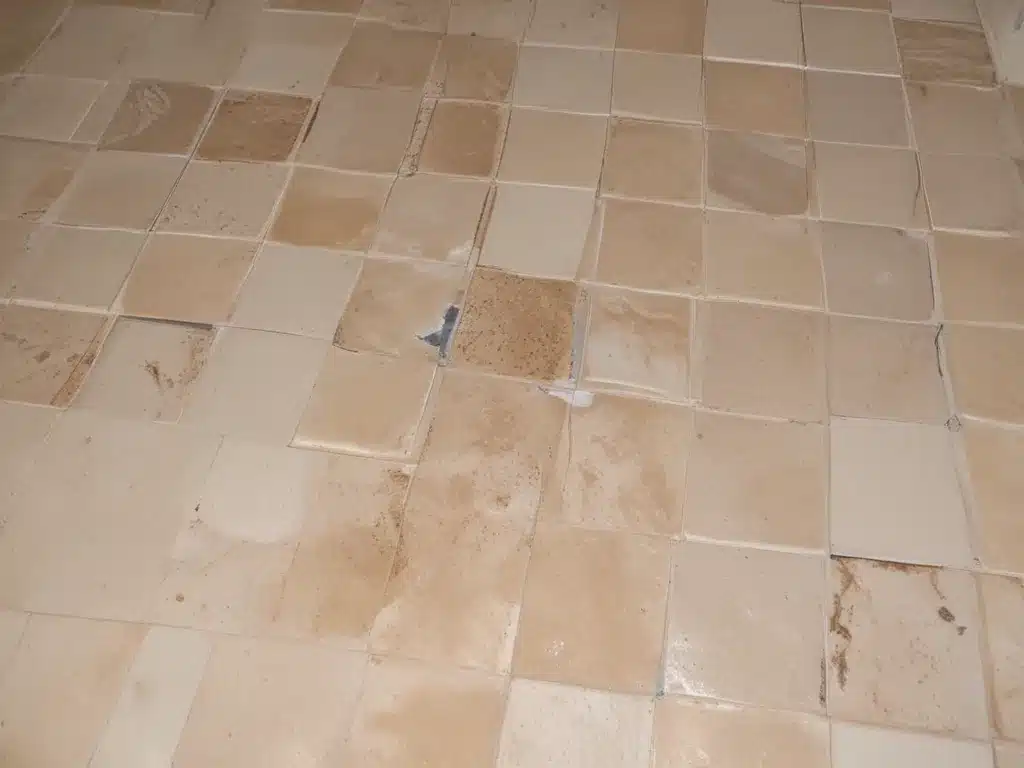 Deep Clean Tile And Grout With Hydrogen Peroxide