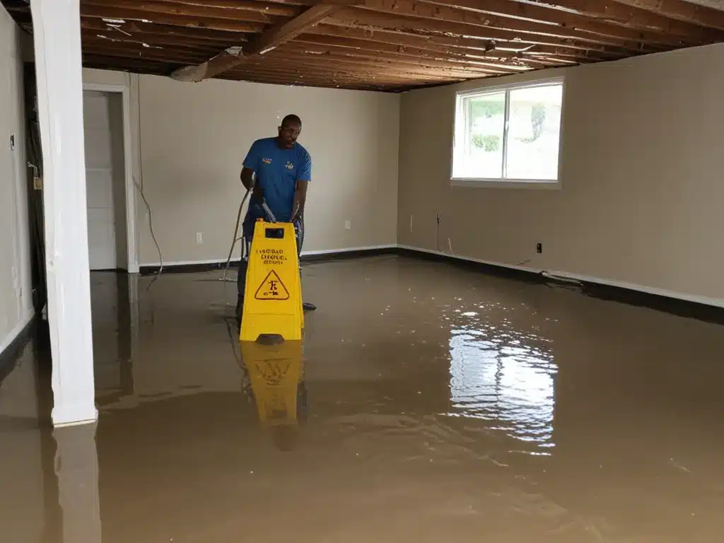 Deep Cleaning Flooded Basements