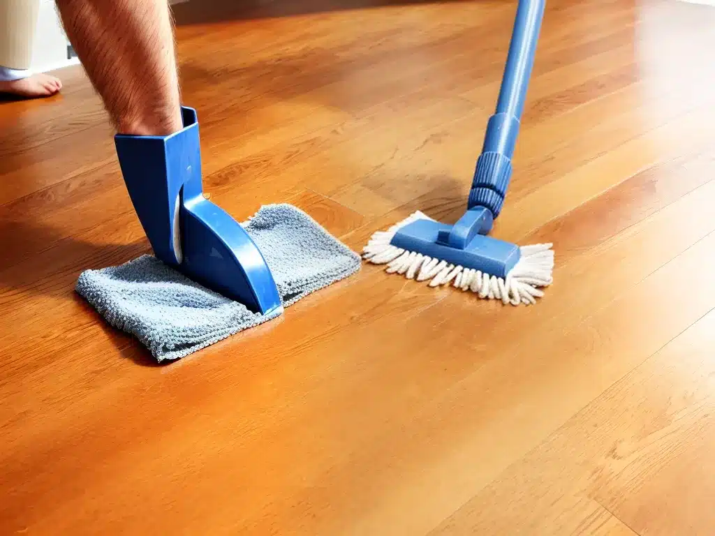 Deep Cleaning Wooden Furniture and Floors for a Fresh Start