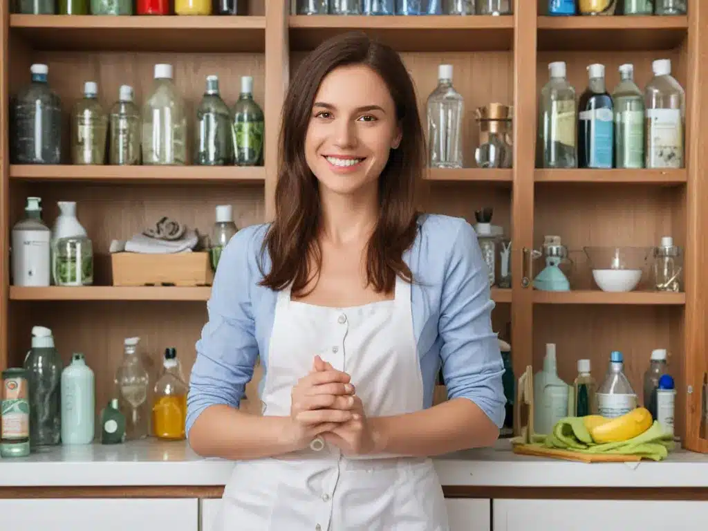 Detoxify Your Cleaning Cabinet: Out with the Toxic