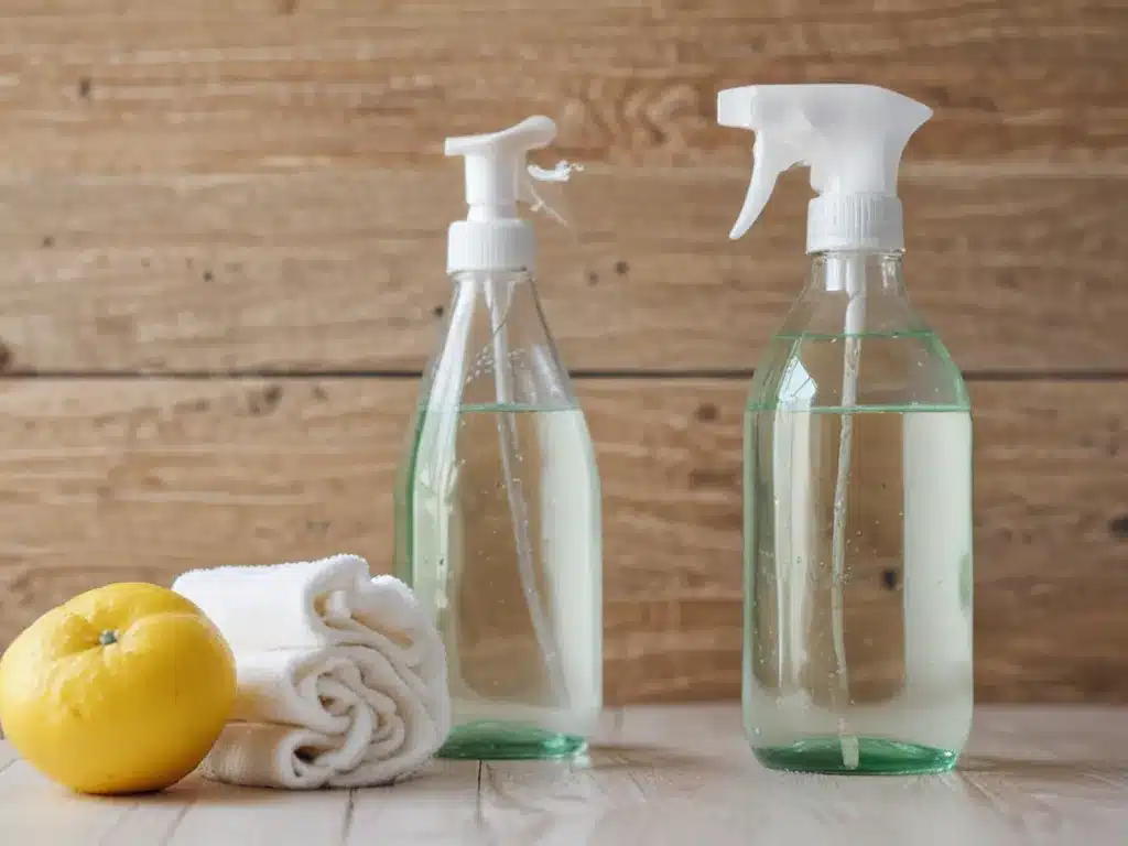 Ditch the Chemicals: DIY Natural Cleaning Solutions