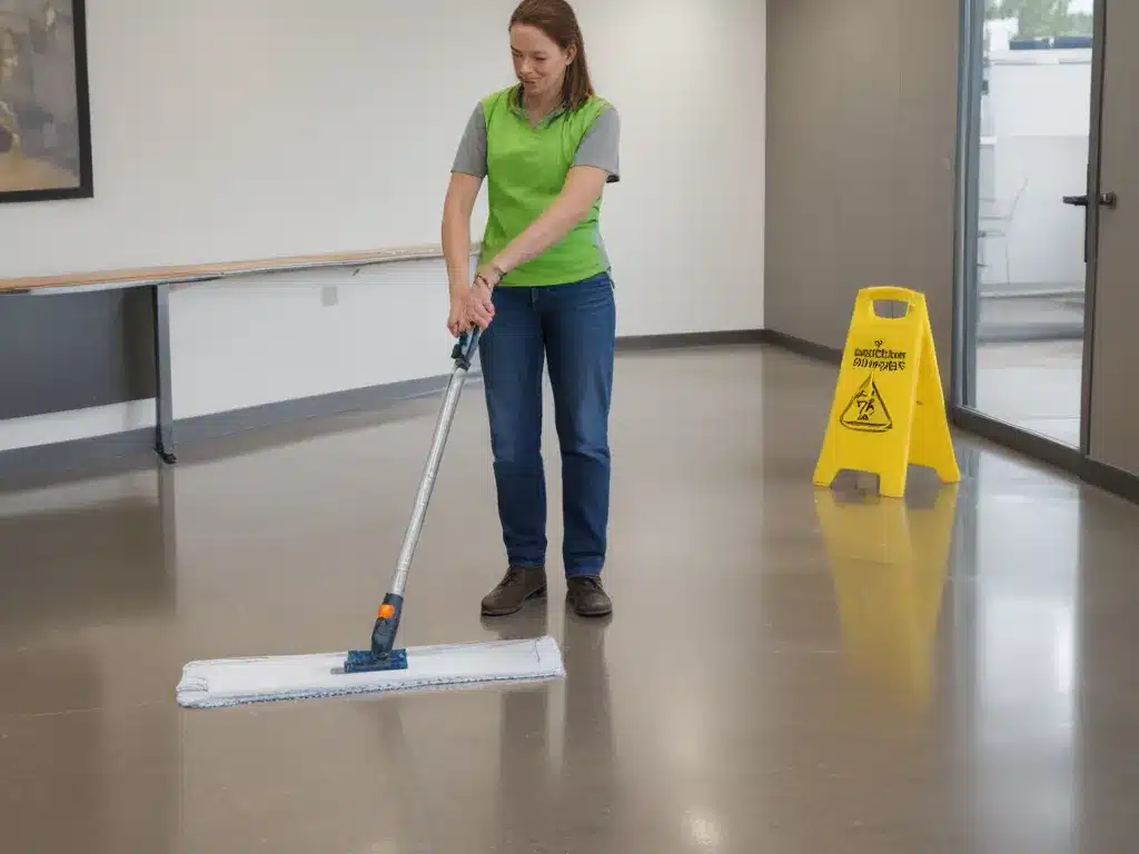 Ditch the Mop and Bucket with Spray Mop Systems