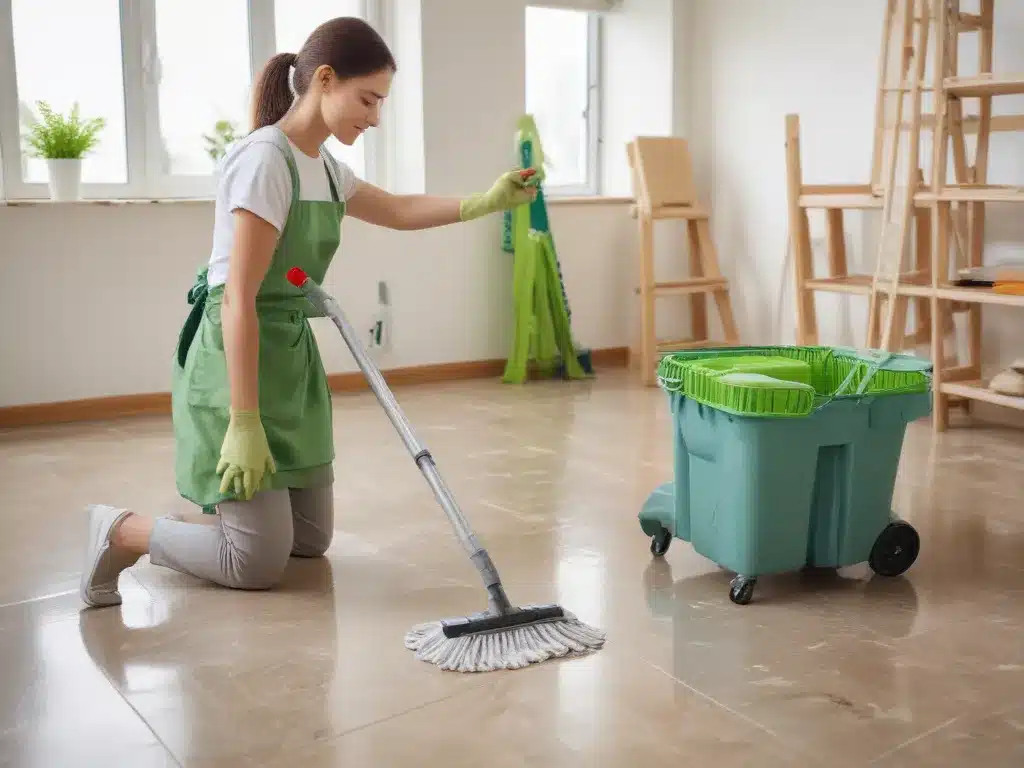 Environmentally-Friendly Deep Cleaning