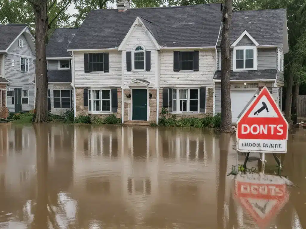 Flood Damage Dos and Donts From the Experts