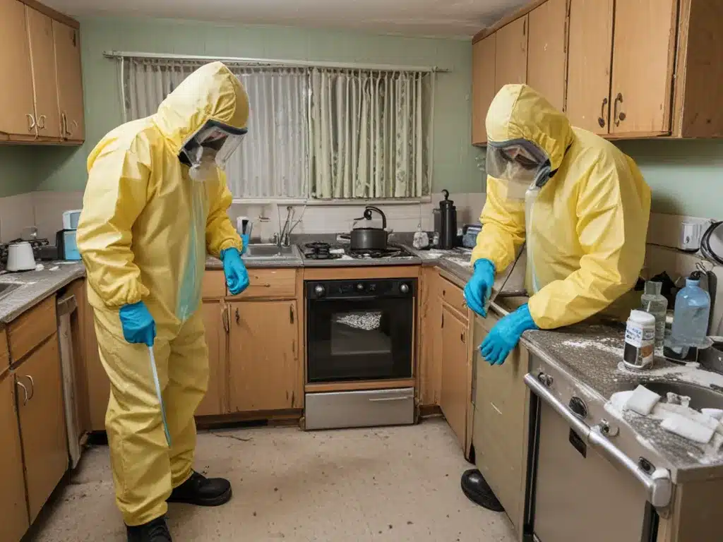 Former Meth Labs: Detection and Cleanup Process