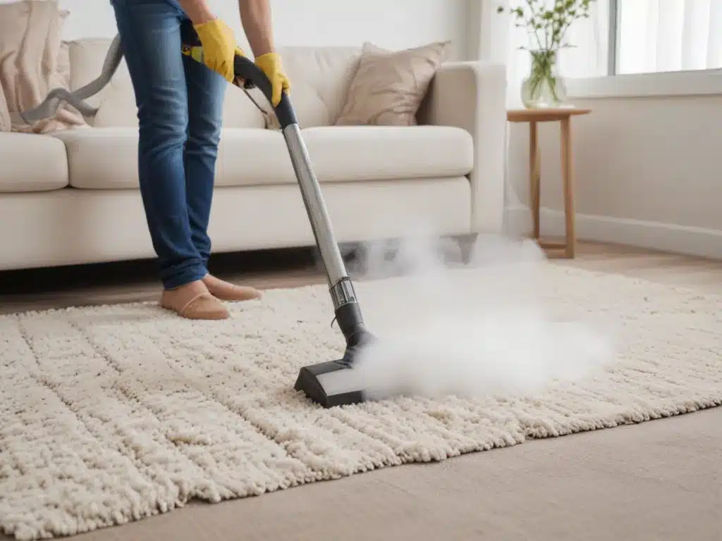 Freshen Up Furniture and Carpets with Spring Steam Cleaning