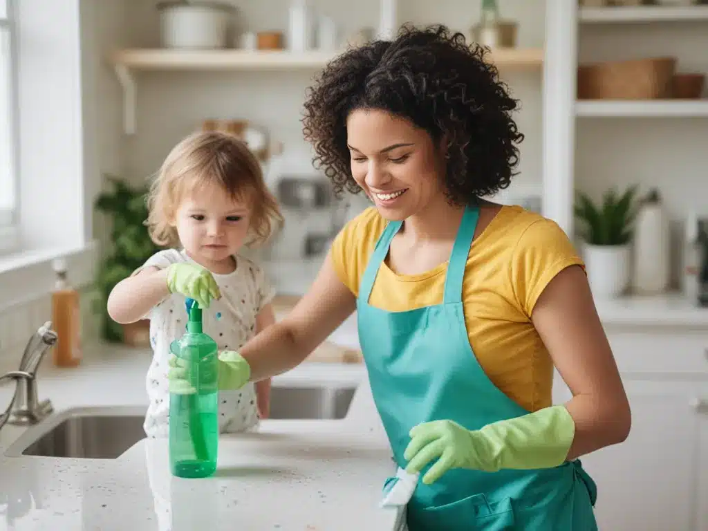 Germ-Busting Cleaning for Healthy Families