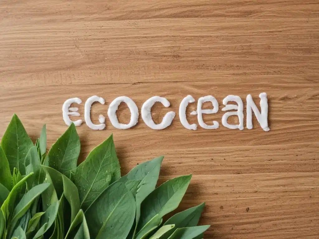 Get A Fresh Start With An Eco Clean
