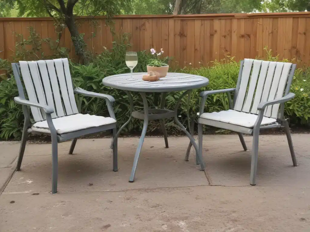 Get Gunk Off Outdoor Furniture Without Harmful Chemicals