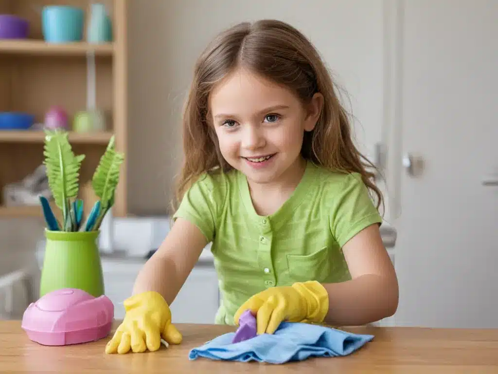 Get Kids Involved in Fun Spring Cleaning Activities