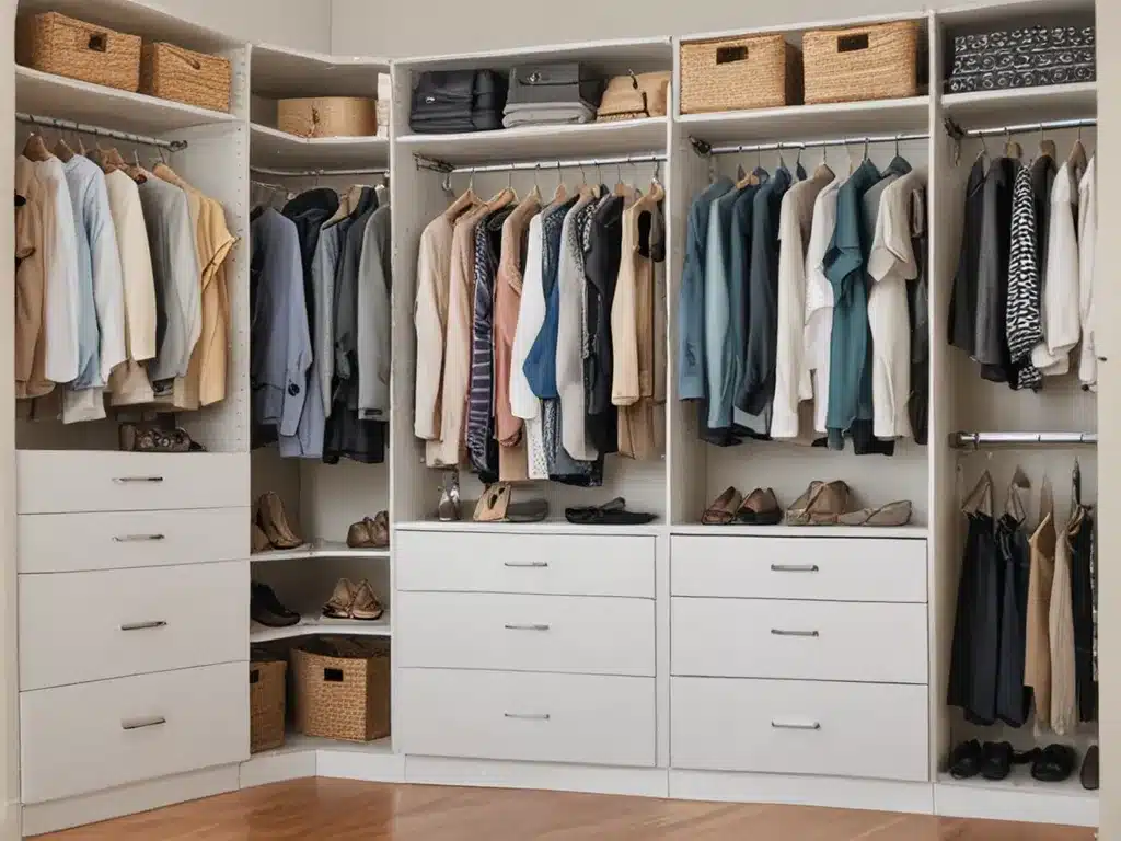 Get Maximum Closet Storage with Decluttering
