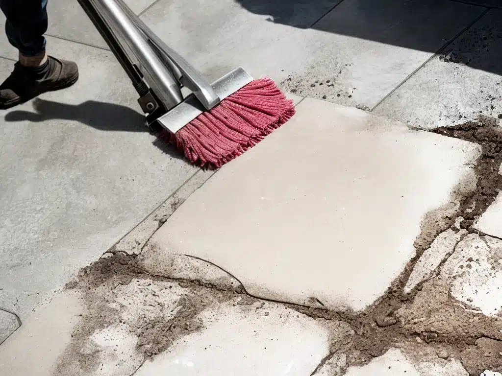Get The Dirt On Cleaning Concrete And Paving Stones