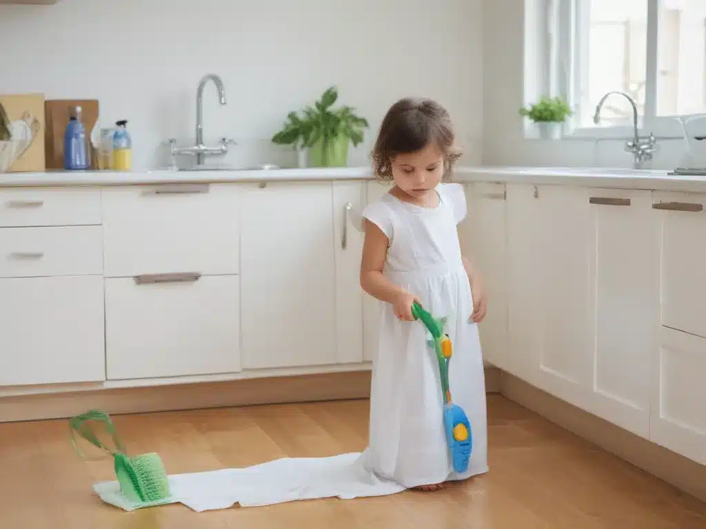 Get The Whole House Sparkling With Kid-Friendly Natural Cleaning Solutions