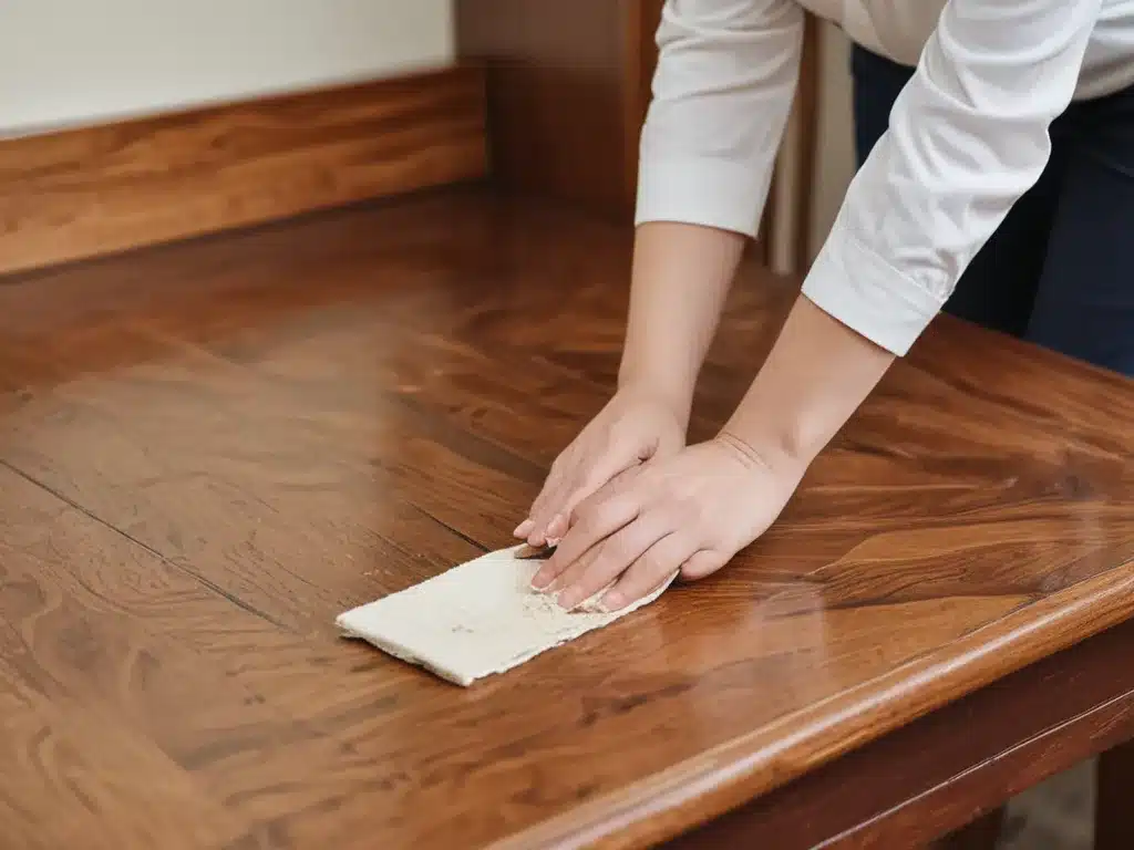 Get Wood Furniture Gleaming With Our Deep Cleaning Guide