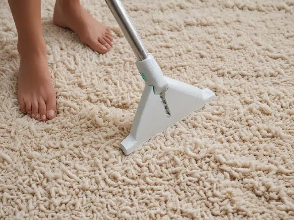 Get Your Carpets Fluffy Again With This Unexpected Trick