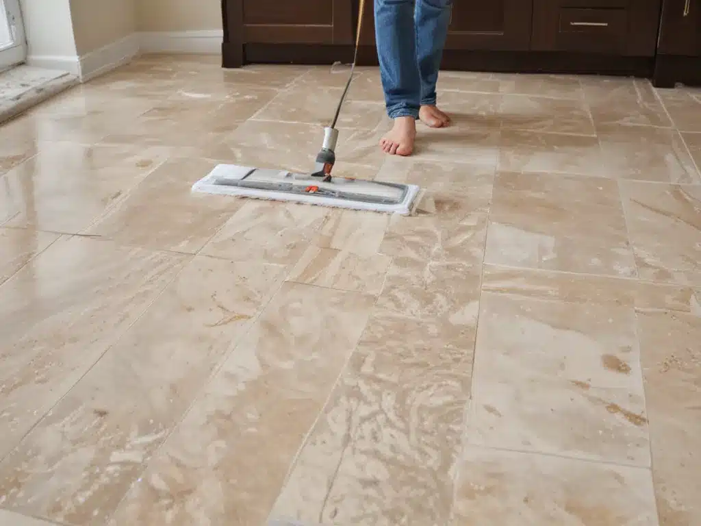 Get Your Floors Deep Cleaned Without Kneeling or Scrubbing