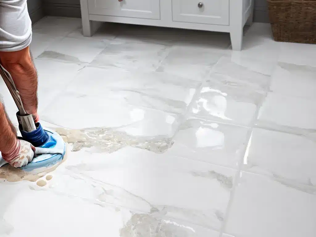 Get Your Grout White Again with Simple Solutions