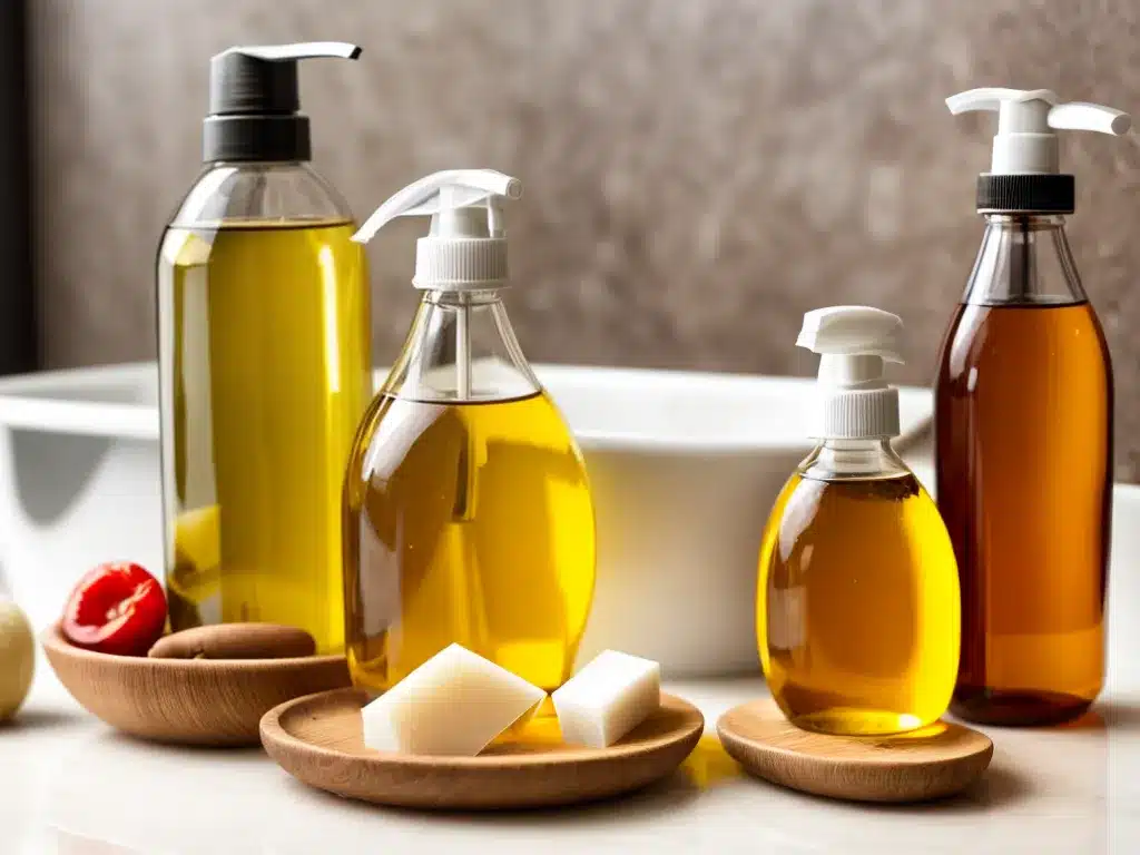 Get Your Shower Soap-Free with Vinegar