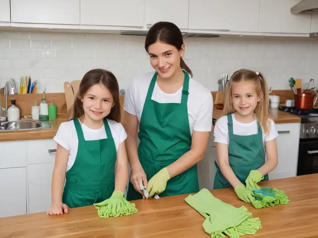 Getting the Whole Family on Board with Green Cleaning