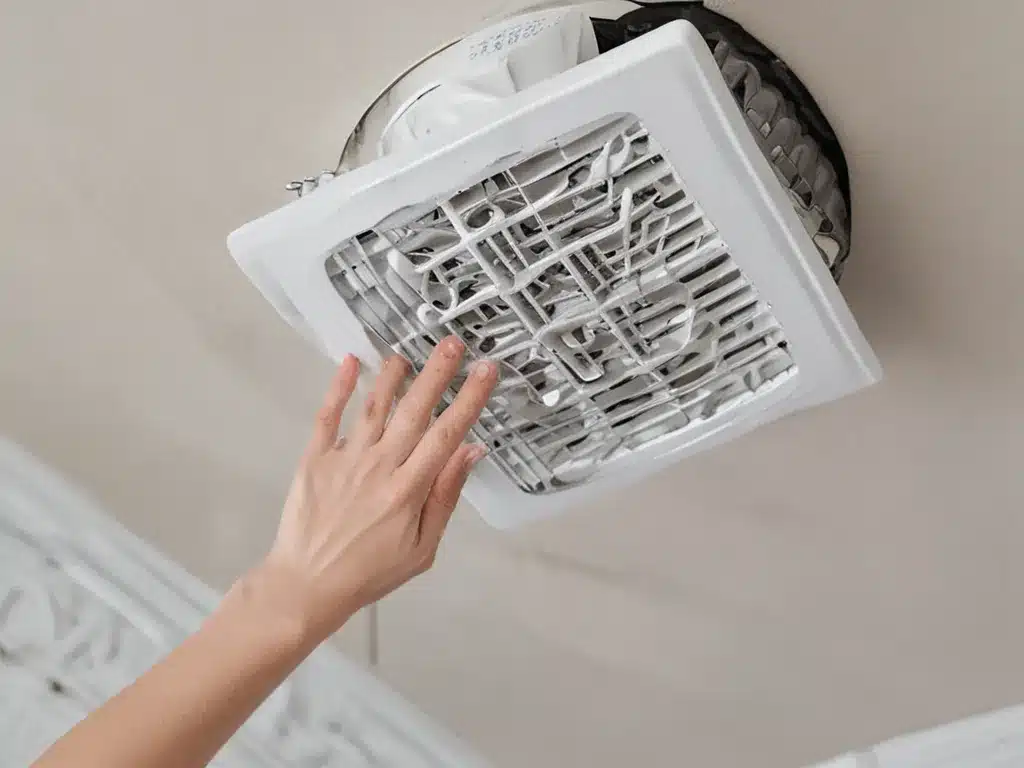 Give Fans and Vents a Deep Clean