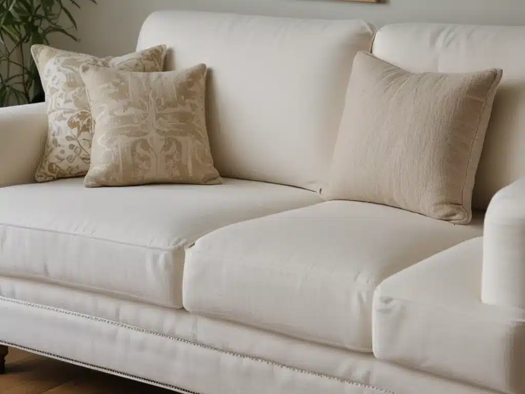 Give Furniture Upholstery a Deep Clean
