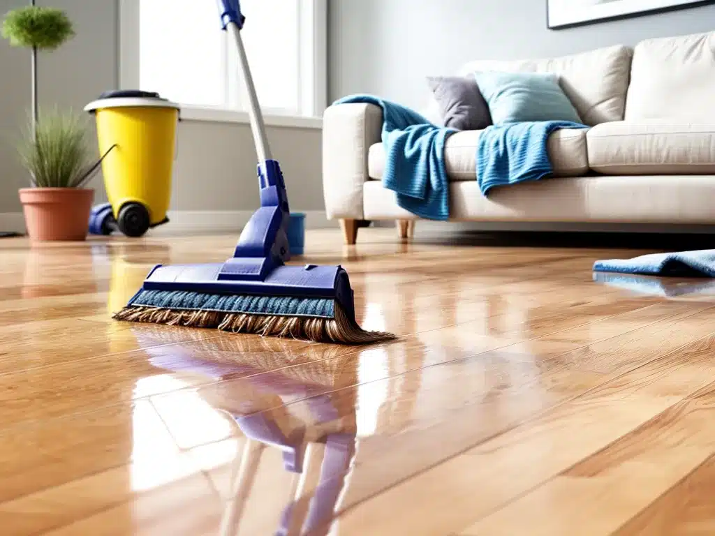 Give Your Floors a Deep Cleaning for Fresh Spring Feel