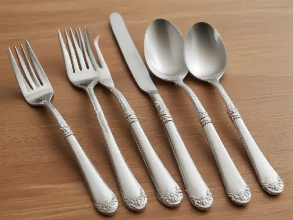 Give Your Silverware A Showroom Shine Using Common Household Items